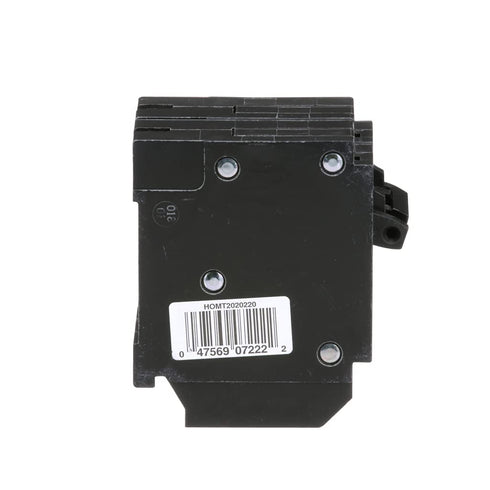 Telemecanique Sensors HOMT2020220CP Homeline Tandem Circuit Breaker, 2 x 1 pole at 20A, 1 x 2 pole at 20A, 120/240V, 10 kA AIR, Plug-In Mount...