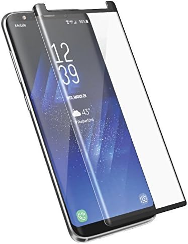 ENCASED Samsung Galaxy S9 Plus Tempered Glass Screen Protector - Curved MagGlass (SR90 Scratch-Proof/Shatterproof) Full Lens & Sensor Coverage Scr...