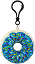 2.75" Squishy Sensory Colorful Backpack Clips or Keychains, 4 ct (Squish Donut, 4 ct)...