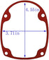 GS1 Aftermarket Gasket Kit fits Hitachi NR83A and NV83A Series Nailers (5 PACK)...