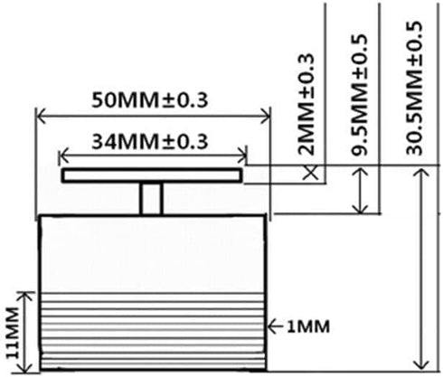 Hilitand Resonance Speaker 50MM All Frequency Resonance Speaker Vibration Strong Bass Loudspeaker 2 Inch for Computer Laptop MP3 MP4 Cd Mobile Pho...