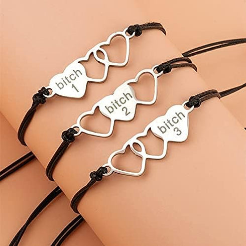 Best Friend Matching Bracelet Friendship Sister Bracelets Gift for BFF Friend Women...