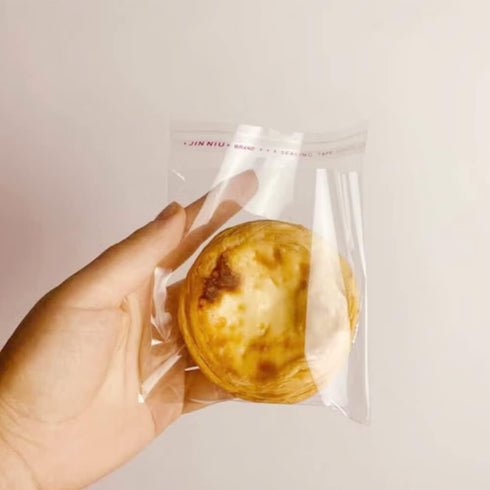 3 x 4-inch Clear Cellophane Bags by BaShiDer, 100Pcs Clear Plastic Bags for Cookie, Candy, Jewelry, Crafts...