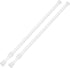 2 Pack Tension Curtain Rod 15.7-28 Inch, Small Short Adjustable Extendable Spring Loaded Rods for Windows Cabinet Blinds Closet Bedroom Kitchen Ba...