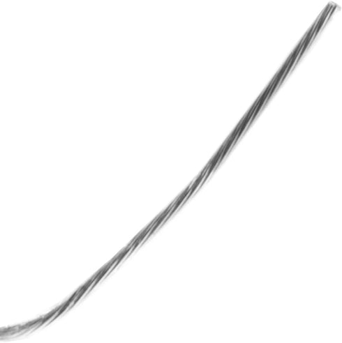 Mandala Crafts 7 Strand Beading Wire for Jewelry Making - Stainless Steel Tiger Tail Beading Wire - 98 FT 24 Gauge Bead Stringing Wire Jewelry Bra...