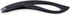 1Pc Black Tweezers, Curve Stainless Steel Hollowed Leaf Eyebrow Tweezer Women Hair Remove Clip Tool - A, (1220459-Gaweb1) Small in Size,Use Safety...