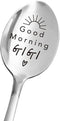 Christmas Birthday Gift Spoon for Gigi from Granddaughter Grandson Good Morning Gigi Spoons for Best Gigi Gifts for Grandma Mother's Day Gift for ...