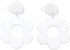 Cute Hollow Flower Dangle Earrings Vintage Resin Flower Daisy Earrings 60S 70S Party Jewelry Mother's Day/Valentien's Day Gift for Women...