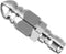 Pressure Washer Sewer Jetter Nozzle with Stainless Steel, Mini Compact Durable Sewer Jet Nozzle,Pressure Drain Jetter Hose Nozzle,1/4'' Quickly Co...