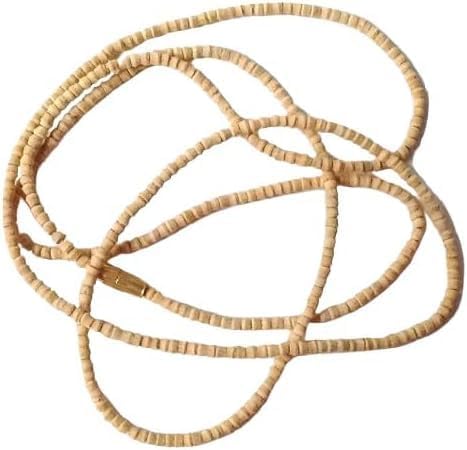 Mala Tulsi Mala Jaap Mala for Pooja Kanthi Mala Jaap Mala Wood Chain Pooja Mala Puja Japa Mala Tulsi Mala Tulsi Wood Kanth Mala Big Round Mala Pac...