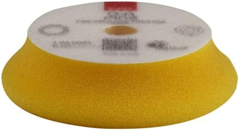 RUPES Orbital Foam Polishing pad for Car Sanding, Polishing & Waxing, Dual Action Polisher Pad, Car Cleaning Supplies for Compounding (Yellow, 80/...