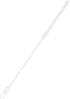 Silicone Straw Brush, 8mm White 9.45in Long Straw Cleaner with Hanging Hole Reusable Straw Washing Tool Bendable Crevice Cleaning Brush Slim Pipe ...