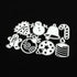 8pcs/Set Christmas Ornament Metal Die Cuts,Christmas Tree Bell Snowman Gingerbread Cutting Dies Cut Stencils DIY Embossing Decorative Paper Dies S...