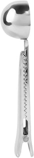 2 in 1 Coffee Tea Spoon Stainless Steel Measuring Spoon with Bag Sealing Clip Multifunction Coffee Scoop for Kitchen Cafe...