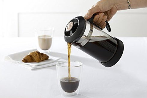 Trudeau French 1-Liter Coffee Press, Black, 1 Liter...