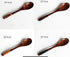 4pc-Handmade Japanese Style Wooden Soup Spoons with Tied Line on Handle...