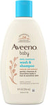 Aveeno Baby Wash & Shampoo for Hair & Body, Tear-Free, Fresh, 8 Oz...