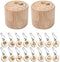 16Pcs Removable Stitch Markers with Wooden Storage Box for Knitting and Crocheting,Wood Crochet Stitch Marker Charms Pendant Locking Stitch Marker...