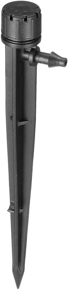 uxcell Adjustable Spray Dripper, 180 Degree Micro Emitter Irrigation Watering System, 25 Pcs...
