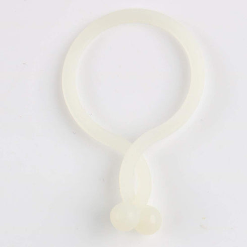 uxcell U Shape Save Place Twist Lock Cable Wire Ties 24mm Dia 100 Pcs Beige (Pack of 100)...