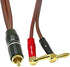 XMSJSIY Banana Plug to RCA Speaker Cable,Speaker Wire RCA Male to Banana Plugs(2banana) 4mm OFC HiFi Speaker Wire 3.28FT (1m)...