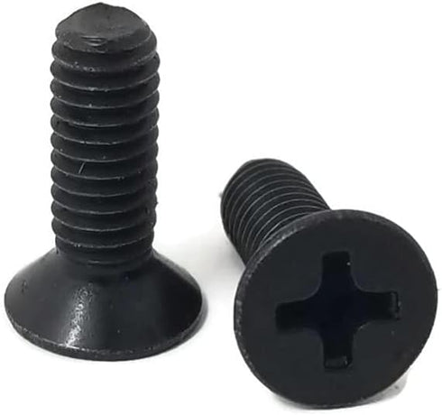 Millcraft ProductsMillcraft Parts Universal Motorcycle Master Cylinder Front Brake Reservoir Cover Cap Screws Replacement M4x0.7x12mm Black Pair...