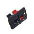 Heyiarbeit 8Pcs 2-Way Speaker Terminal Block Spring Push Release Connector 2 Position Amplifier Spring Jointing Clamp Test Clip...