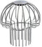 3 Inch 304 Stainless Steel Gutter Guard, Filter Strainer Fits for Round Downspout, Anti-Blocking Line Cap Drain Cover...