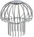 3 Inch 304 Stainless Steel Gutter Guard, Filter Strainer Fits for Round Downspout, Anti-Blocking Line Cap Drain Cover...