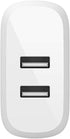 Belkin 24W Dual Port USB Wall Charger - USB C Cable Included - iPhone Charger Fast Charging - USB Charger Block for Power Bank, iPad & iPad Pro, S...