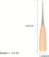 Leather Sewing Awl Wood Handle Drillable Awl Pin Punching Hole Maker Stitching Overstitch Sewing Awl Kit...