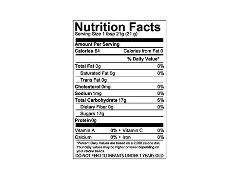 Goshen Amish Country Extremely Raw Linden Honey - Unfiltered, Unprocessed, Pure & Natural - Harvested in the USA - Rich Flavor for Tea, Cooking, W...