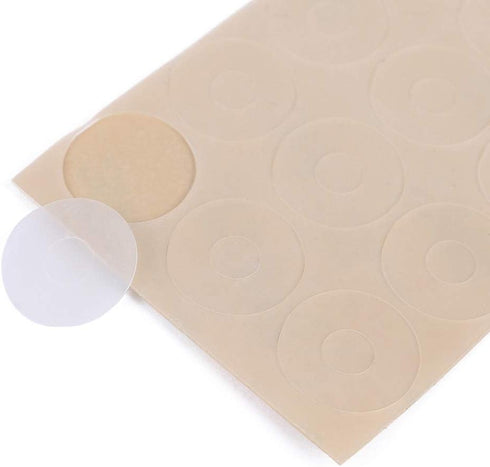YaDu 60 Pieces Non-slip Adhesive Grip for Quilting Template Quilting Ruler -30 Large & 30 Small...