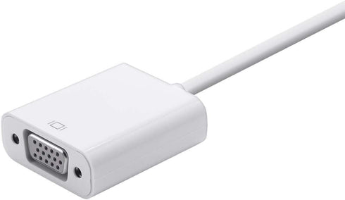 Monoprice DisplayPort 1.2a to VGA Active Adapter, White (112789)...