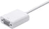 Monoprice DisplayPort 1.2a to VGA Active Adapter, White (112789)...