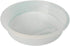4Pcs Plastic Round Birds Feeding Station Tray Water Dish Feeder Durable White...