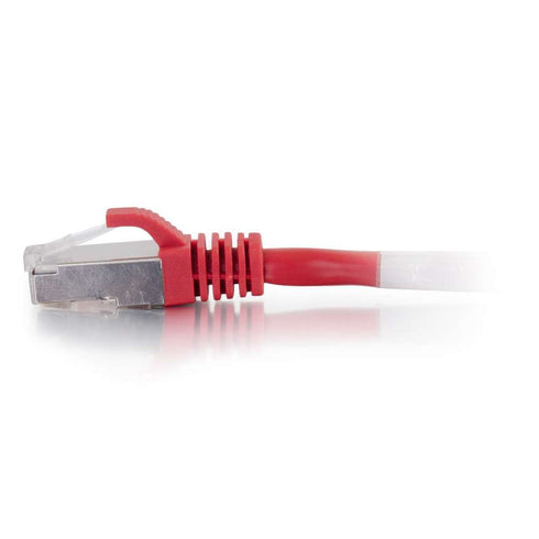 C2G Legrand Cat6 Ethernet Cable, Snagless Shielded Cat6a Patch Cable, Red Network Patch Cable, 3 Foot Snagless STP Ethernet Cable, 1 Count, C2G 00...