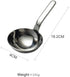 Heavy Duty Big Spoon Mirror Polished Asian Soup Spoons (Short Handle),Premium Food Grade 18/10 Stainless Steel Spoons,Durable Metal Spoons,Serving...