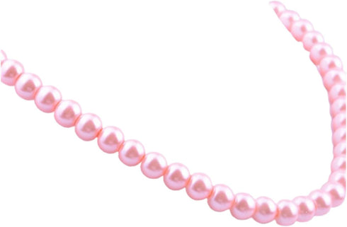 1920s Imitation Pearl Necklace Baroque Strands Short Dainty Choker Colorful Round Pearl Choker for Women Jewelry Gifts...
