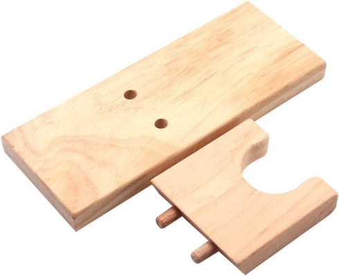 Ciieeo Stand for Hot Glue Wood Stand for Hot Glue Sprayer Hot Glue Stand Mini Glue Wood Stand Base Wood Hot Melt Glue Stand...