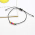 COLORFUL BLING LGBTQ Rainbow Beads Strand Bracelet Set with Card, Happy Pride Month, Show Your True Color, Be Proud. Be You. 2Pcs Pride String Bra...