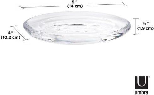 Umbra Droplet Acrylic Soap Dish...