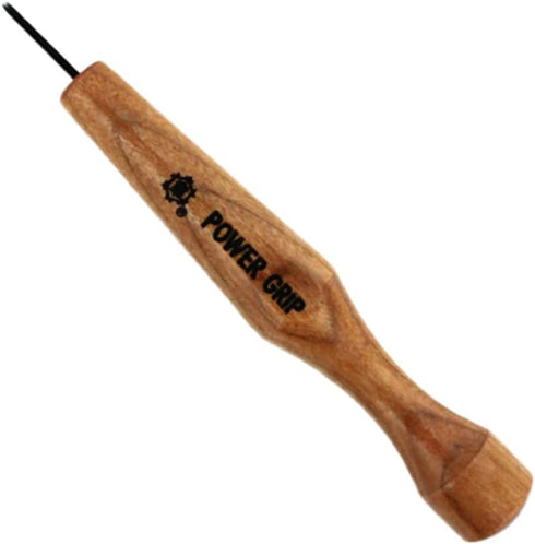 Hamono Honpo Power Grip carving knife, Alloy Steel & Iron Blade, 1.5MM Round, Wood Handle...