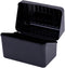Teensery 1 Pack Index Card Case Holder Multi-purpose Plastic Organizer Holder for Notecard Recipes Business Card, Black...