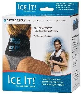 Cold & Hot Therapy System Ice Pack - Ice It! ® MaxCOMFORT™ (Neck Wrap (510)) – from Battle Creek Equipment, Hot & Cold Therapy Items Since 1931...