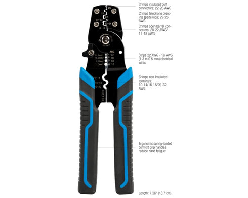 Jonard Tools TCC-1416 Electric Lug and Terminal Crimper...