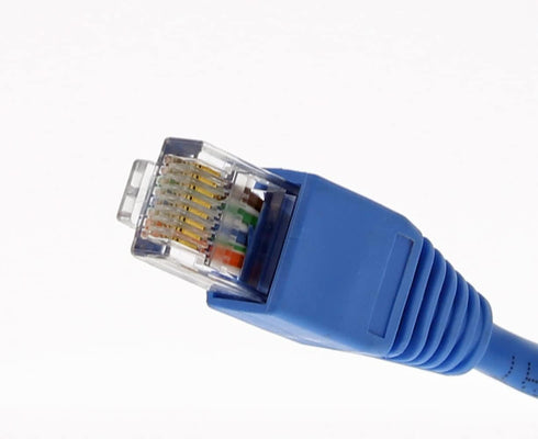 IDEAL Industries, Inc. 85-380 RJ-45 Snagless Strain Boots, for CAT5e, CAT6 Twisted Pair Cables, 5.5mm cable, Blue, 25 Boots...