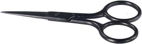 Small Sewing Scissors,3.6 Inch Embroidery Scissors,Black Stainless Steel Shears with Case for Crafting Fabric Needlework Threading DIY...