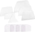Anvin Cake Scraper Smoother Cake Icing Tool Set, Plastic Scraper Cake Frosting Scraper Smoother Combo for Buttercream Edge Decorating Cake Smoothe...