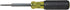 Klein Tools 32560 Multi-Bit Screwdriver / Nut Driver, Extended Reach 6-in-1 Tool with Phillips, Slotted and Square Bits and Nut Drivers...